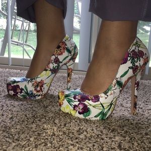 Flower Heels